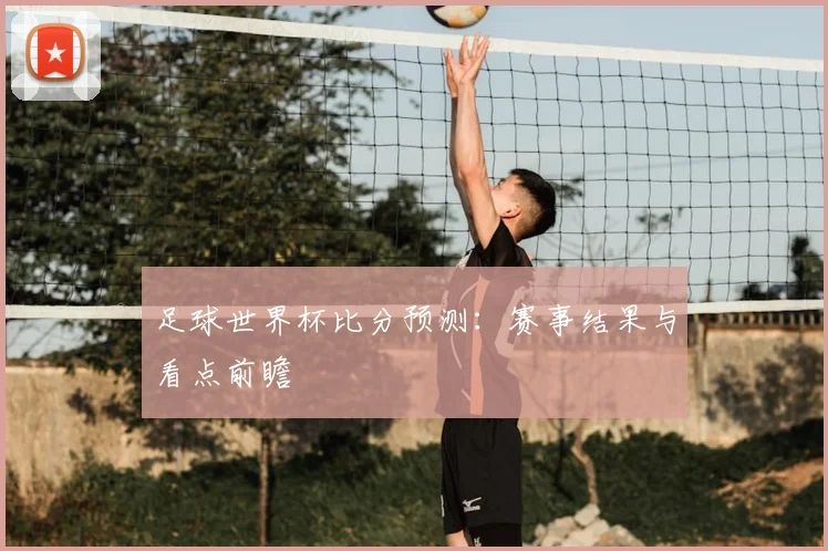 足球世界杯比分预测：赛事结果与看点前瞻